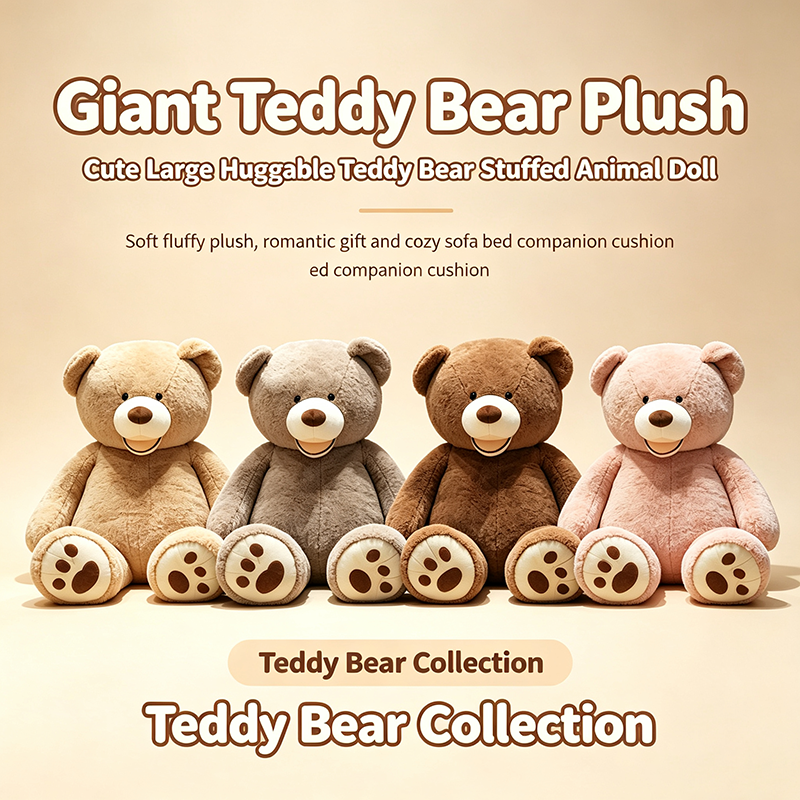 Giant Teddy Bear Plush