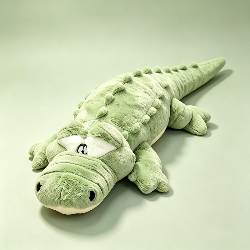 Lying Crocodile Pillow