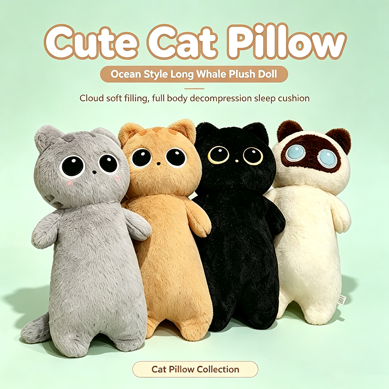 Cute Cat Pillow