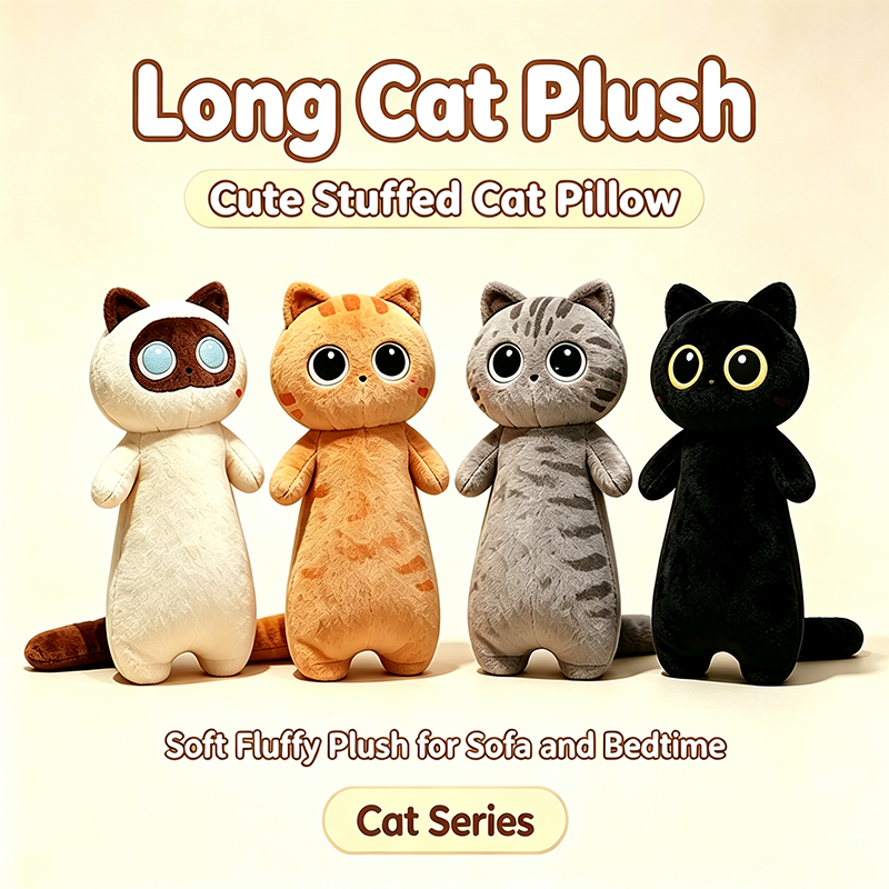 Cute Long Cat Plush