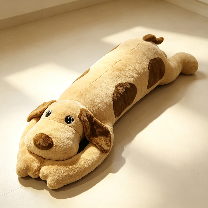 Lying Dog Pillow