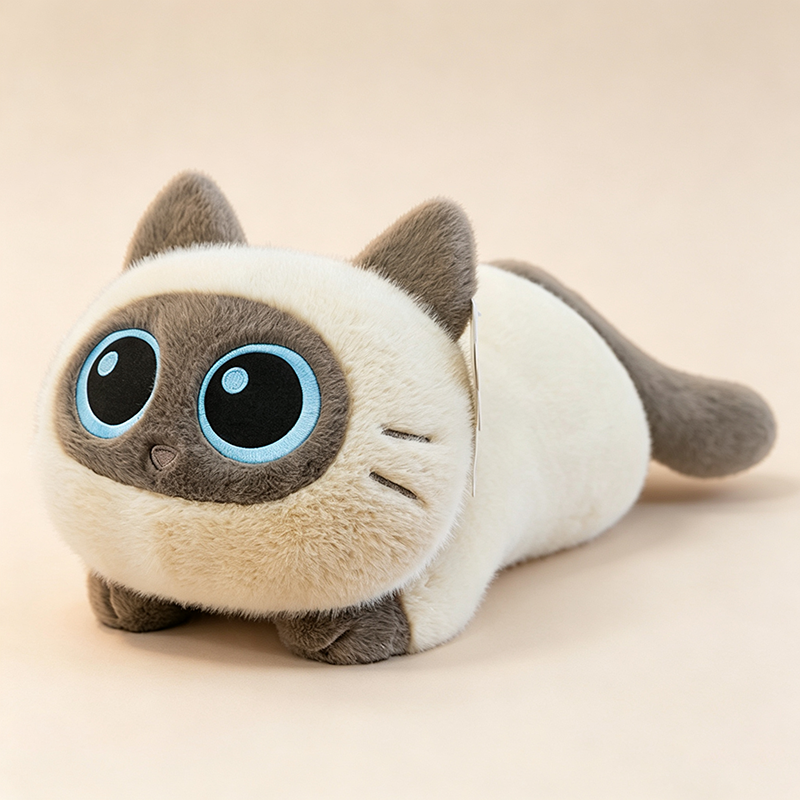 Fluffy Lying Kitten