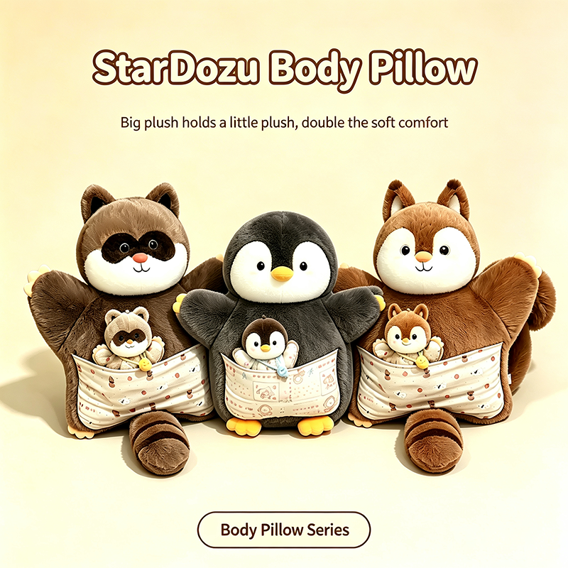 Mother pillow of star pockets